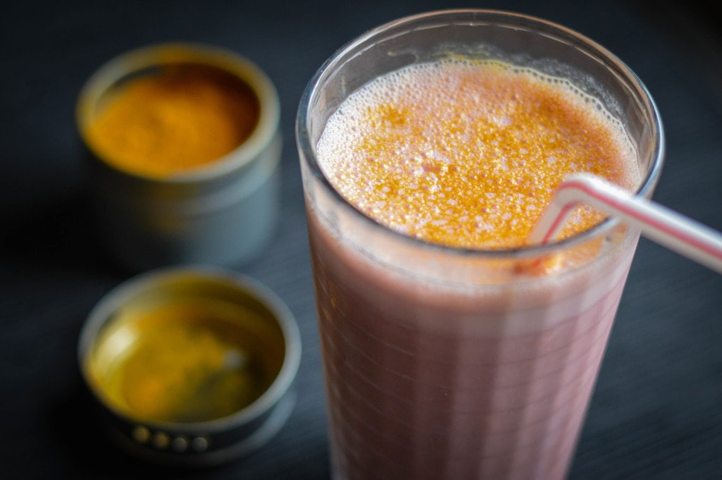 sunshine-smoothie-and-turmeric-overhead