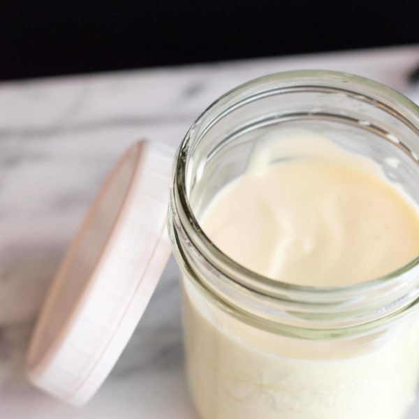 Mason Jar Mayonnaise Lefty Spoon