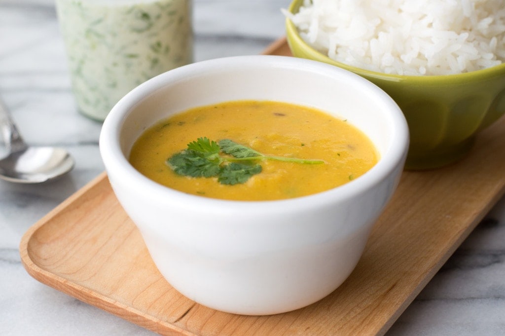 red lentil dal