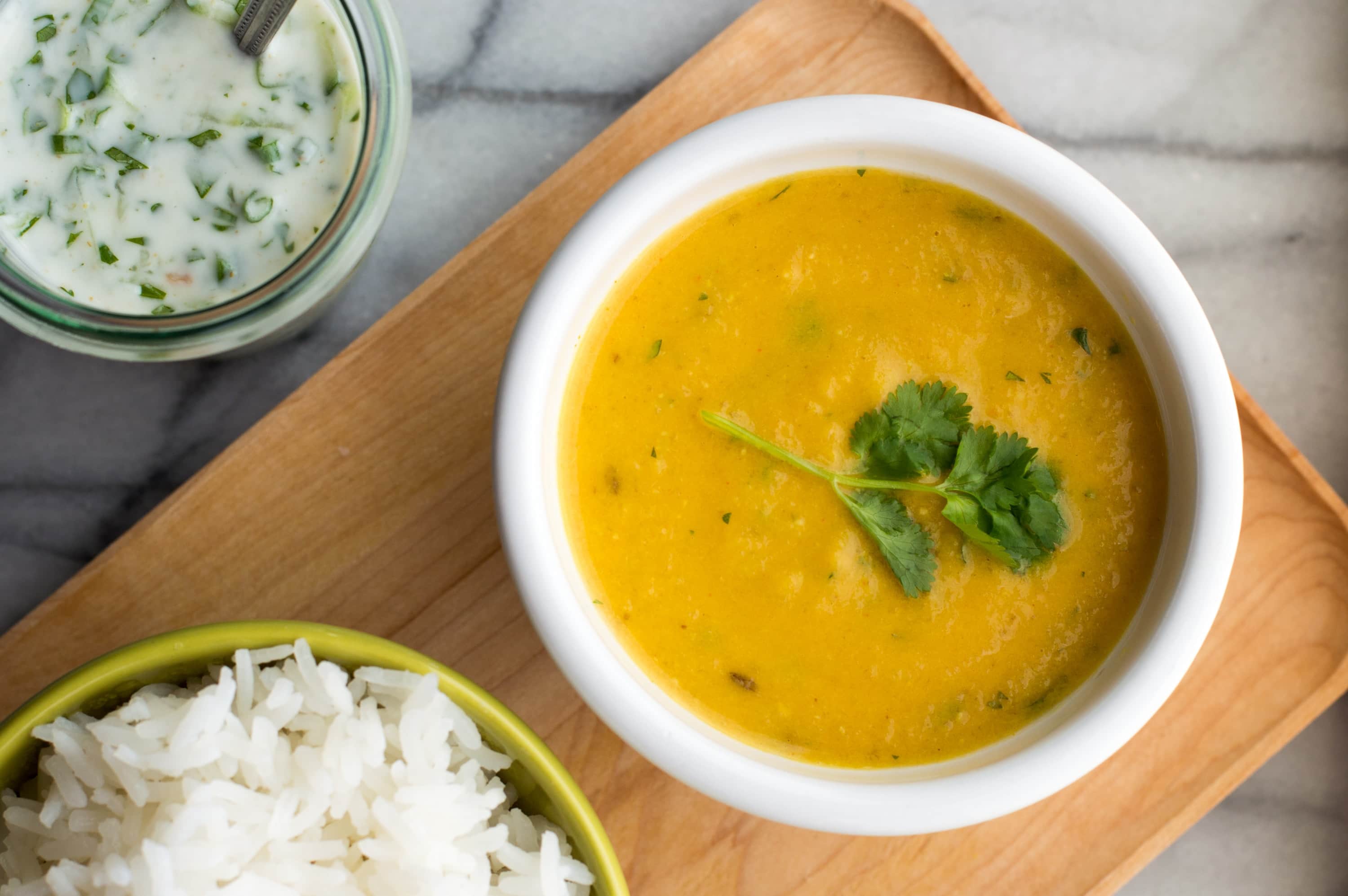 Red Lentil (Masoor) Dal | Lefty Spoon