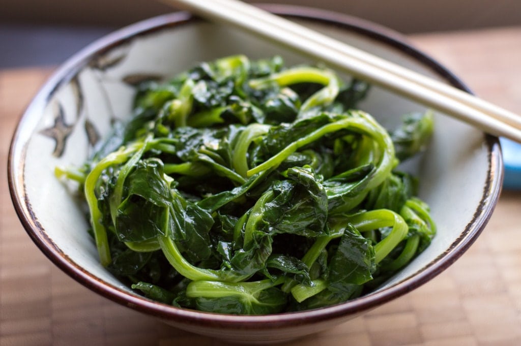 stir fried asian greens