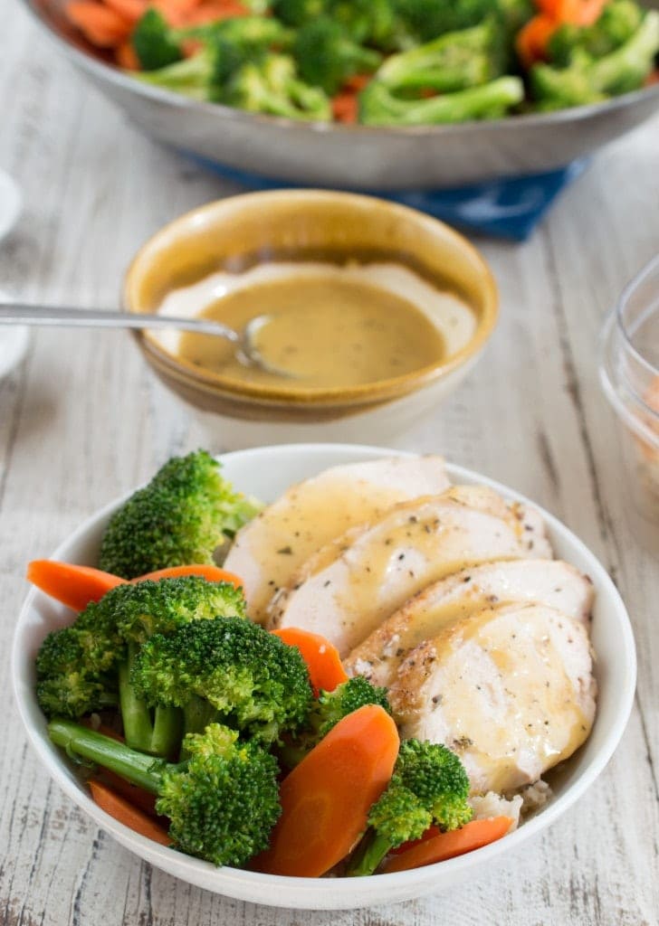 Night 3: Chicken Rice Bowls with Honey Mustard Sauce