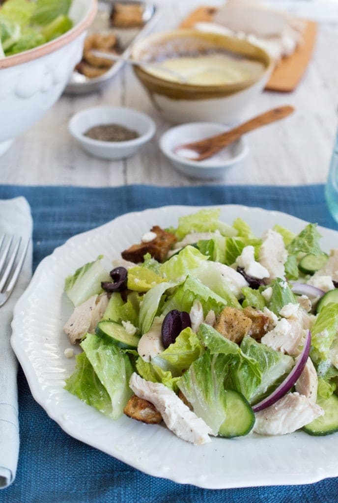 Night 4: Chicken Greek Salad