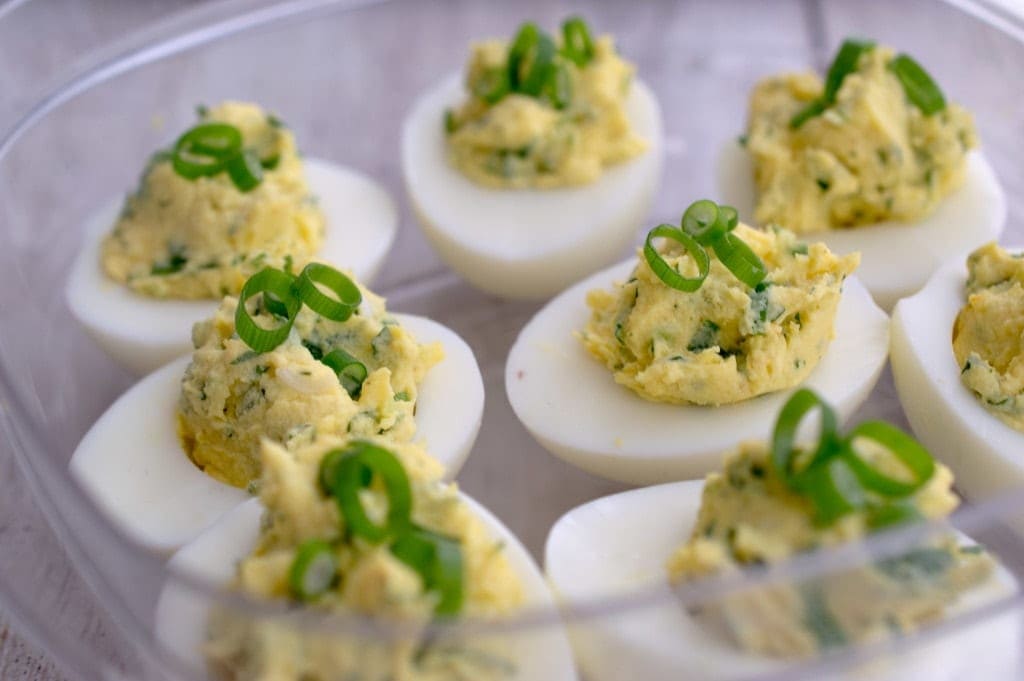 deviled-eggs-cilantro-green-onions