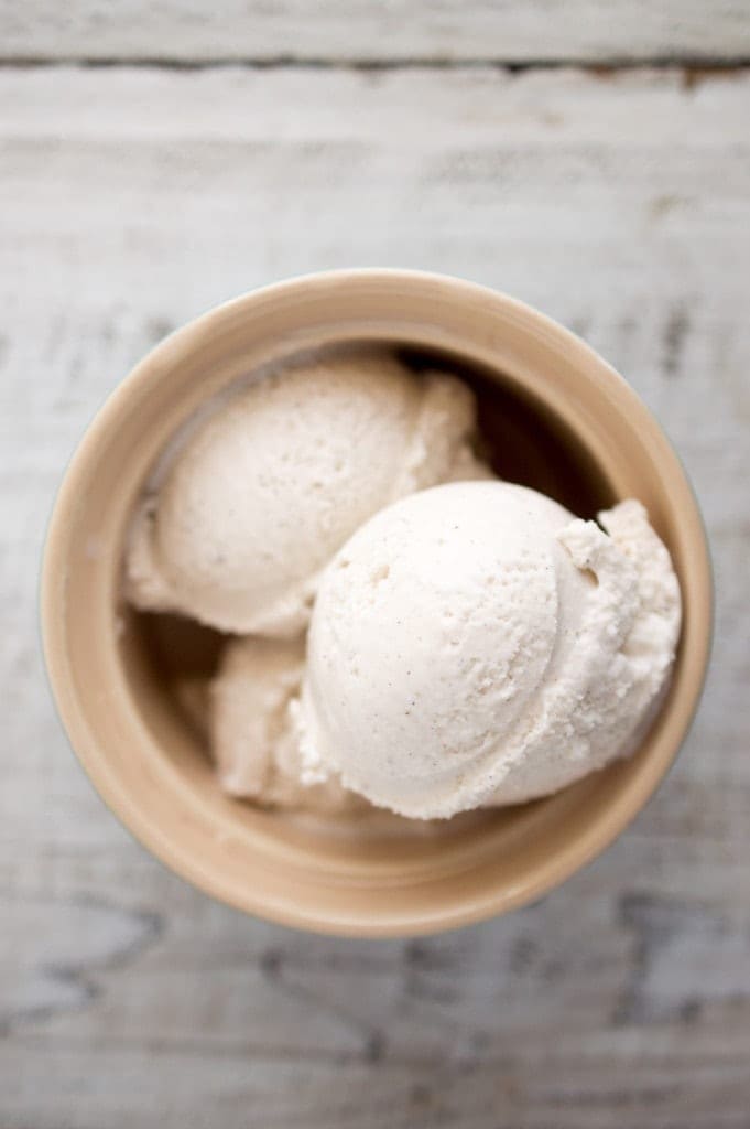 Coconut Vanilla Bean Ice Cream