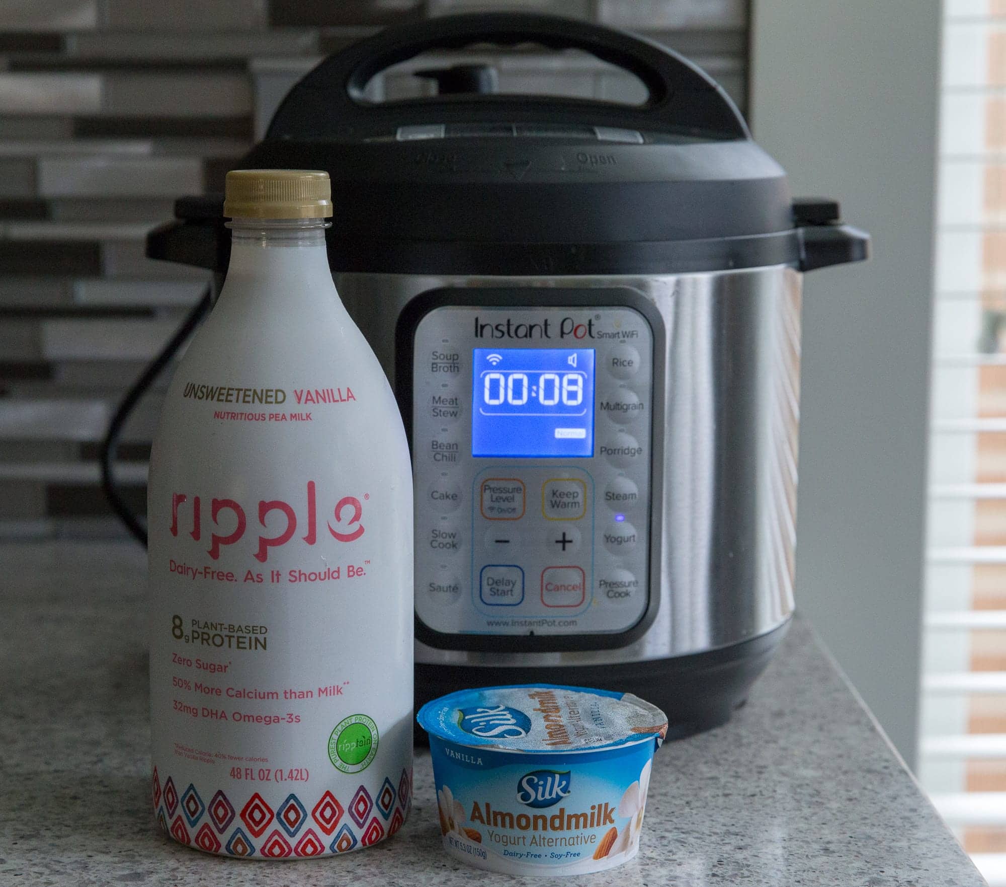 Easy Homemade Vegan Yogurt - Instant Pot Recipe - Monson Made This