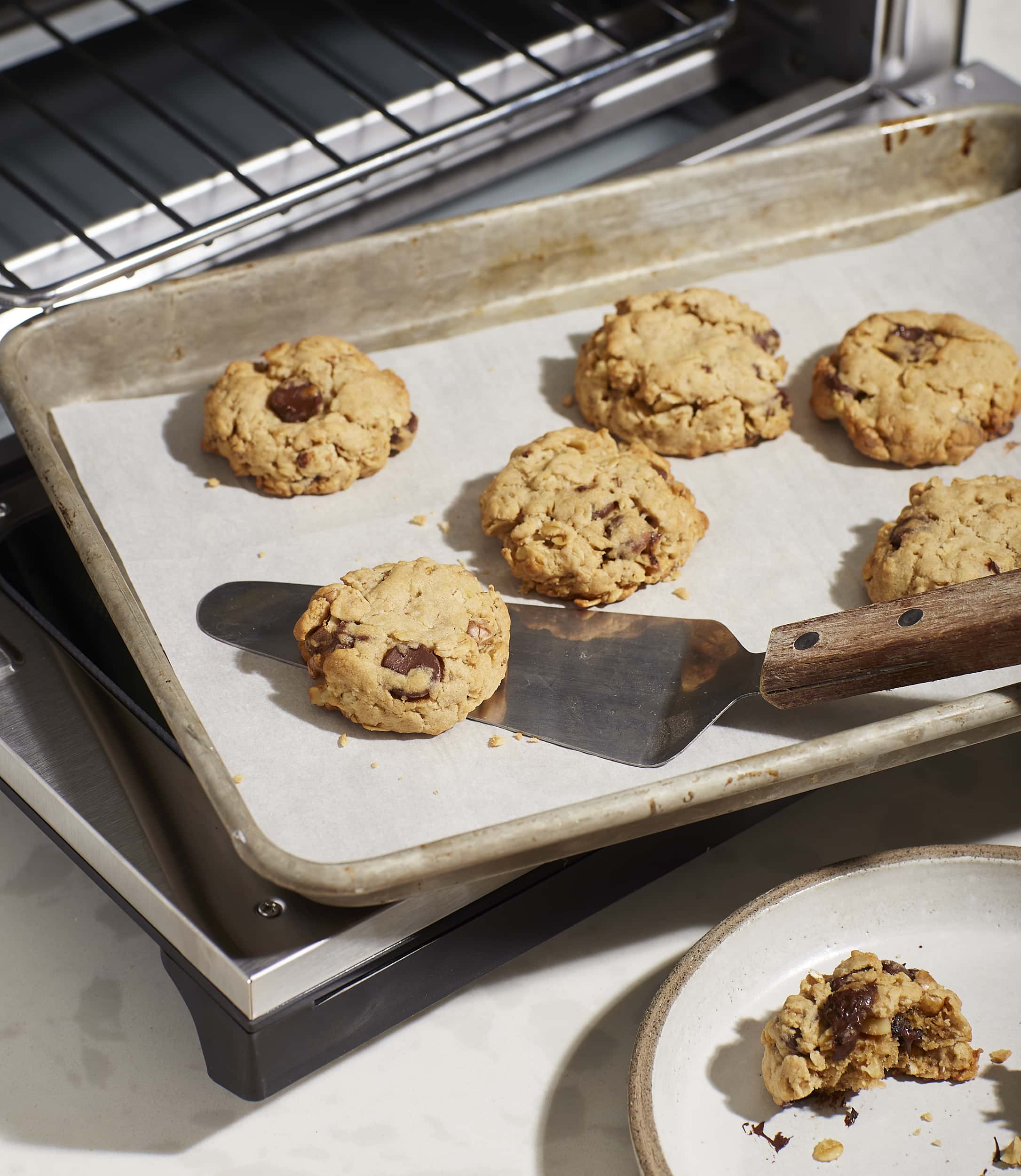 Chocolate Chip Walnut Oatmeal Cookies