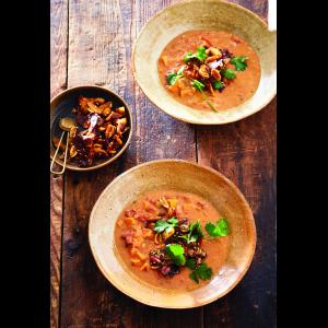 peanut sweet potato tomato soup