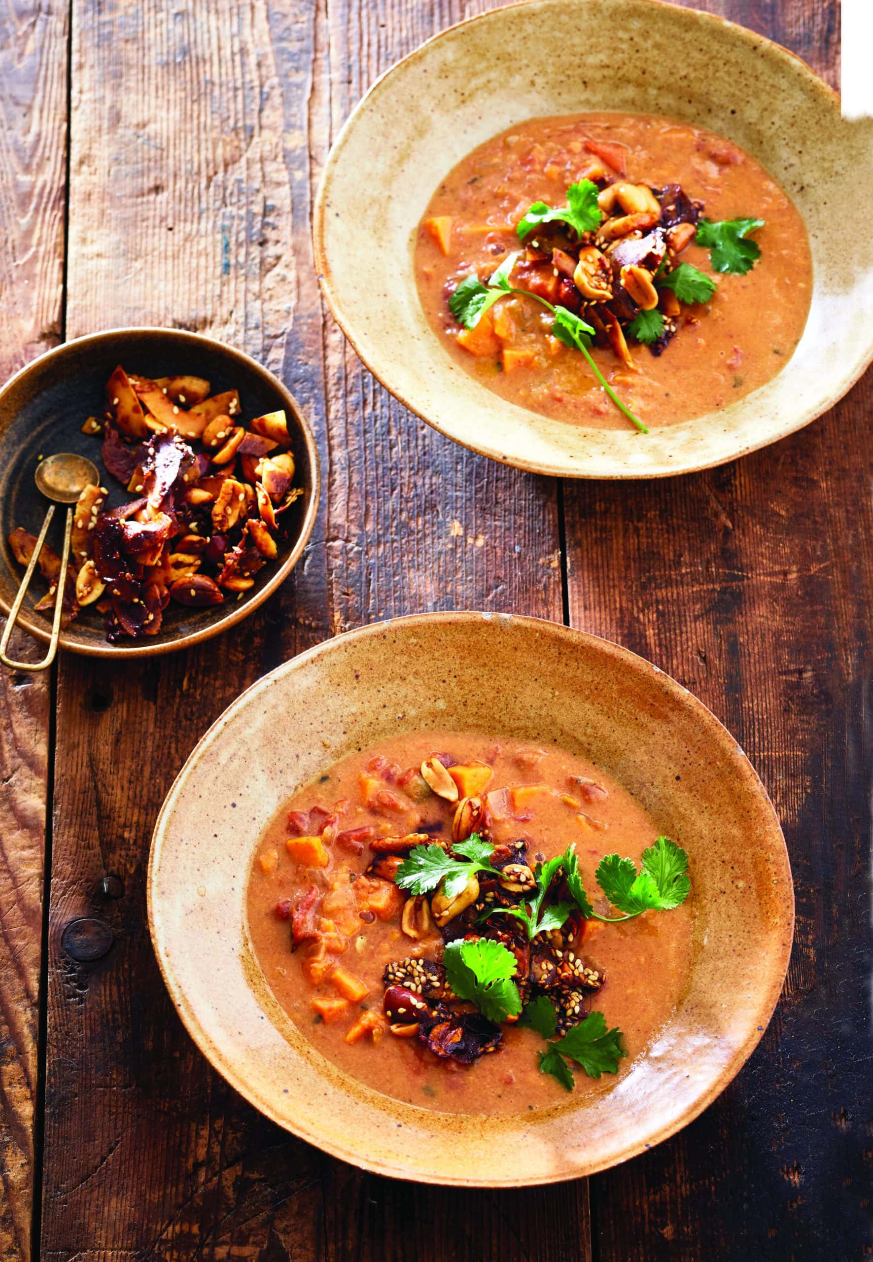 peanut sweet potato tomato soup